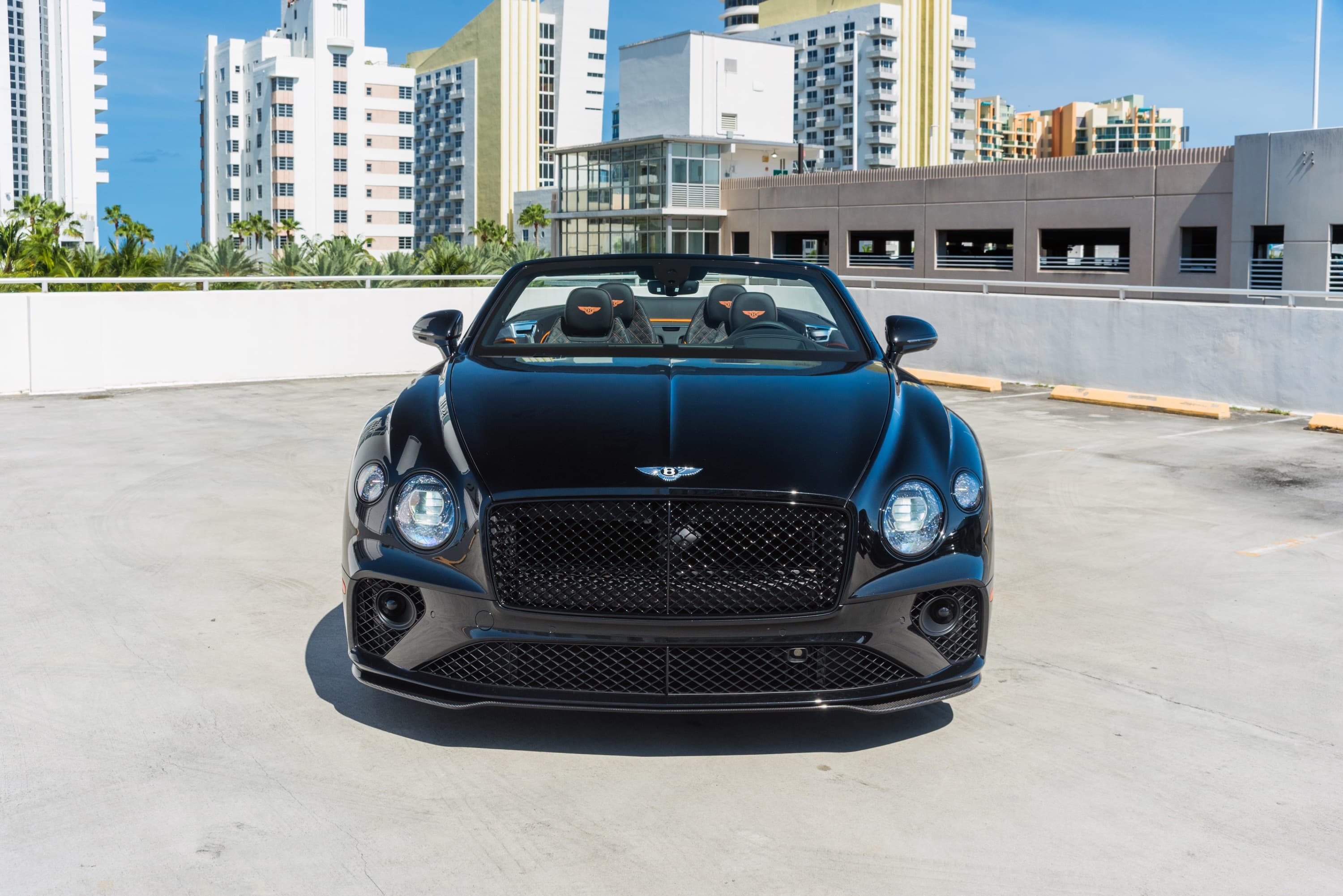 Bentley Continental — Black / Black-Orange